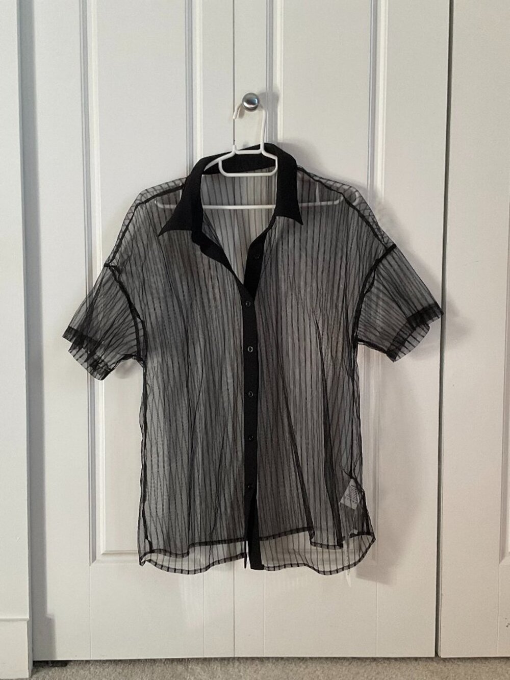 AVANOVA Mesh Button-up Shirt - Size S